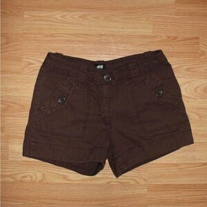 H&M Brown Shorts
